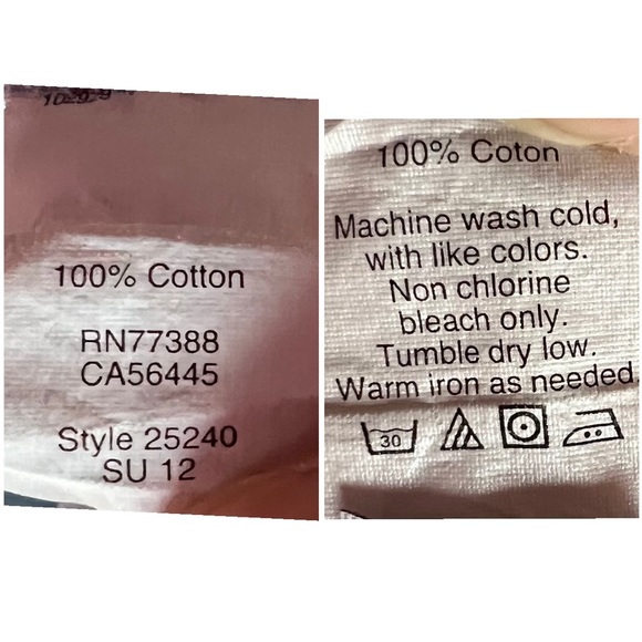 Madewell women fade blue cotton distress top long sleeve button front Sz Small - Picture 10 of 15